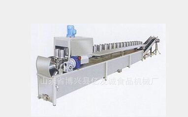 蔬菜漂燙冷卻連體機