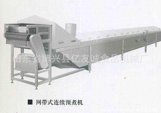 ★網(wǎng)帶式連續(xù)預(yù)煮機(jī)★各部位，缺一不可